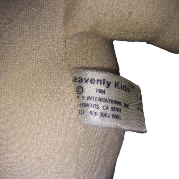 Vintage Heavenly Kids Doll Brown/Red Crochet Yarn Hair Soft Body Girl Doll 1984 - Picture 4 of 7